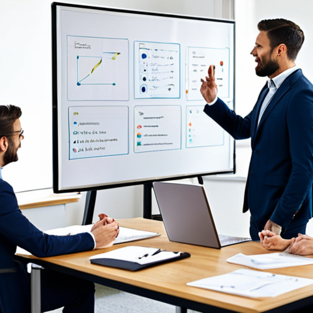 A diverse group of professional colleagues, fully clothed in modest business attire, gathered around a large interactive whiteboard in a bright, modern open-plan office. They are engaged in an energetic brainstorming session, sharing ideas freely with open gestures and natural poses, fostering an atmosphere of psychological safety and open communication. The scene emphasizes collaborative creativity and the synergy of different perspectives. Professional photography, high-resolution, sharp focus, natural lighting. Safe for work, appropriate content, fully clothed, professional, perfect anatomy, correct proportions, well-formed hands, proper finger count, natural body proportions.