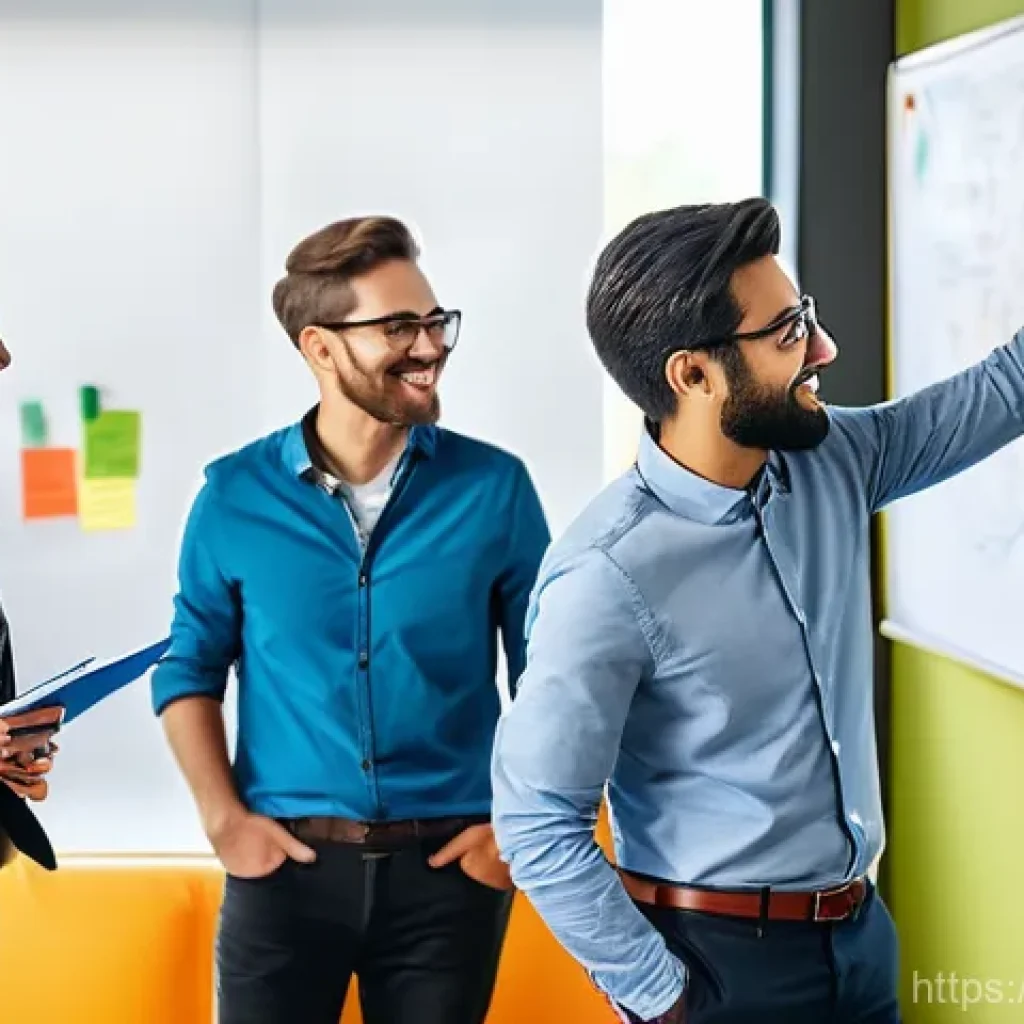 협력적 창의성을 증진시키는 사내 이벤트 - **Image Prompt 1: Engaging Brainstorming Workshop**
A diverse group of 6-8 professionals, male a...